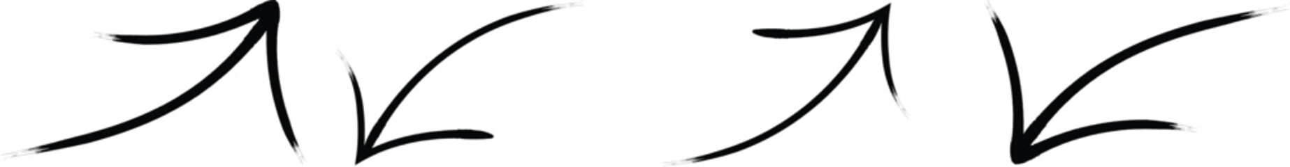 Arrow vector collection. Doddle arrow set. Black vector arrows icons. Hand drawn red arrow icon transparent. Arrow for your web site design