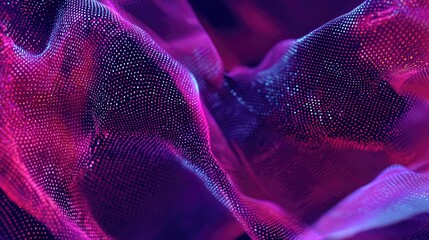 Abstract digital wave forming network of pulsating particles