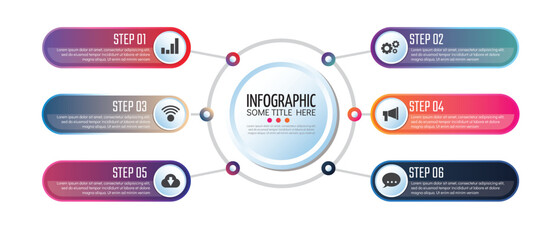 Timeline Infographics and icons. Infographic-main-idea-element.
