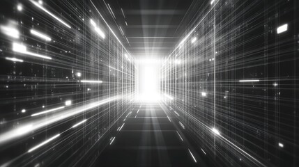 Digital tunnel connecting data points in a network