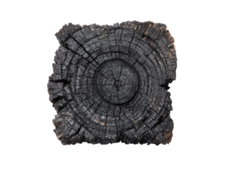 A piece of wood with a hole in the middle