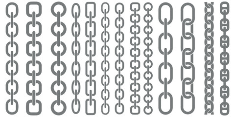 rope brush pattern. Thread pattern seamless . rope vector illustration on white background . © TRENDING VECTOR ART3