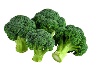 Fresh broccoli florets for healthy and nutritious vegetable