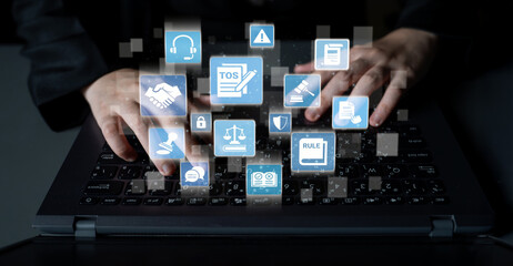 The concept of terms of service outlines legal agreements. These rules are crucial for user...