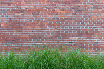 Background of old brick wall pattern texture.