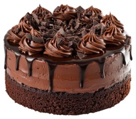 Decadent chocolate cake creation at a local bakery culinary delight