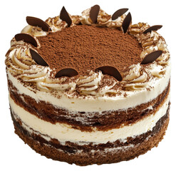 Close-up chocolate cake decoration delicious bakery dessert photography