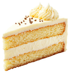delicious vanilla cake slices 