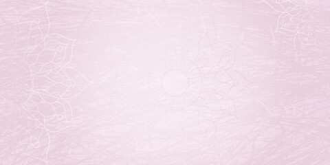 mandala lilac color vintage art, ancient vedic background design, painting texture with circular shapes, unique grunge effects