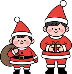 어린이산타 크리스마스 