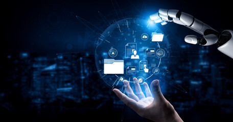 AI supports digital document management with secure file access, user control, and efficient workflow, helping administrators and teams organize and protect digital content Vouch