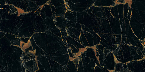 Black marquina marble stone texture with a lot of yellow veins used for so many purposes such ceramic wall and floor tiles ans 3d PBR materials.
