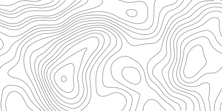 Topographic map patterns, topography line map. Vintage outdoors style. The stylized height of the topographic map, paper texture Imitation of a geographical map shades,