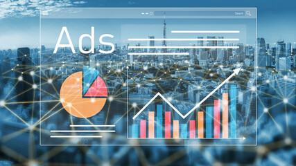 Digital advertising performance highlights advertising, campaign, and analytics for better...