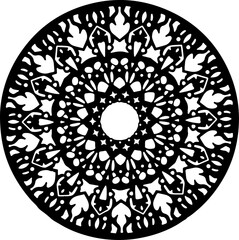 Intricate Floral Mandala Pattern