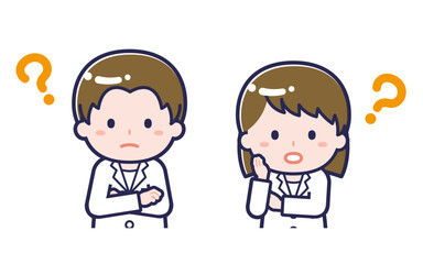 薬剤師／2人組／男女 04