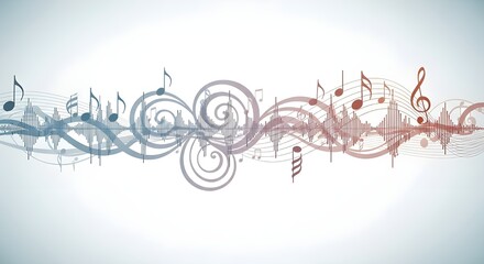 Chromatic Crescendo: Flowing Musical Stream