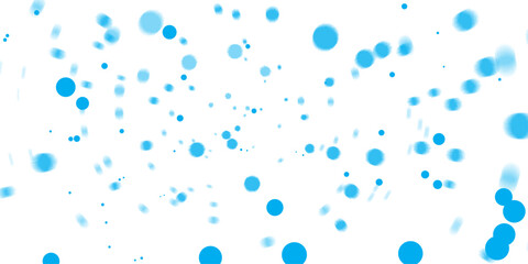 Transparent fresh blue water drops pattern on abstract clean texture
