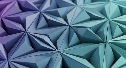 Geometric abstract background with textured star shapes and gradient lighting