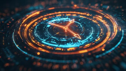 Envision the concept of time control using a digital clock, clearly displayed within the palm of an open hand - Powered by Adobe