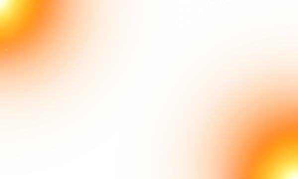 Vibrant abstract energy burst with glowing orange rings and warm light flares creating dynamic motion and heat