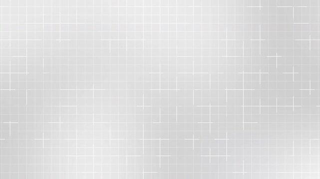 Silver grid background with soft glow lines and subtle sparkle elements creating a clean modern look Ideal for global celebration events and elegant design themes with futuristic style appeal