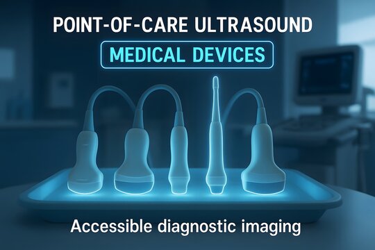 Point-of-Care Ultrasound Medical Devices for Accessible Diagnostic Imaging