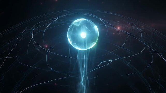 Quantum Core: Energy Field Visualization