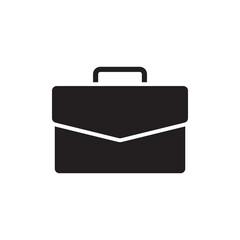 Professional Career Solid Business Briefcase Icon