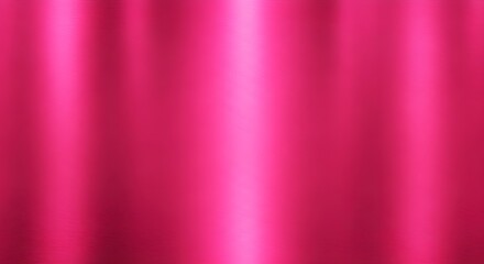 Abstract pink metallic fabric with vertical folds and highlights