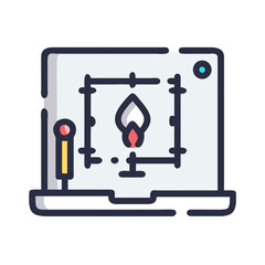 Computer-Aided Combustion/Burner Design Icon