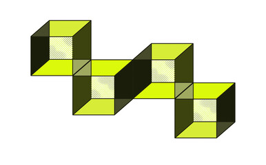 abstract background with cubes