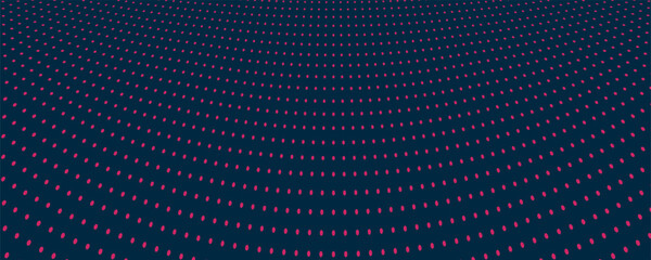 Blue abstract background with glowing circles. Swirl circular lines pattern. Geometric spiral. Twirl element. Modern graphic design.