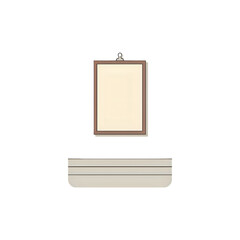 Modern minimalist interior decor elements