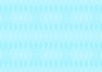 Fototapeta premium 背景 ダイヤ柄のグラデーション 水色