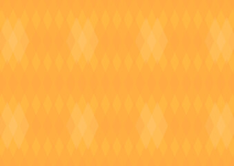 背景　ダイヤ柄のグラデーション　オレンジ