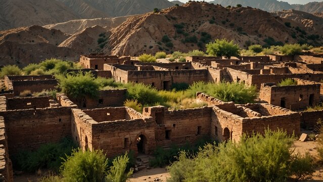Ancient Indus Valley ruins overrun by ve