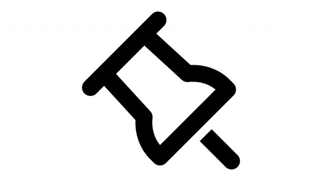 thumbtack icon animation