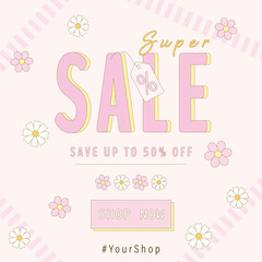 pink super sale promotion