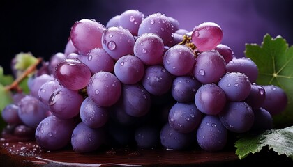 Purple Grapes