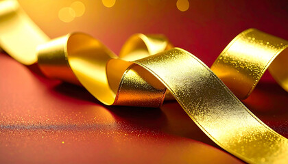 Golden Ribbon of Celebration