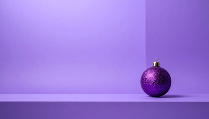 Purple Holiday Sparkle