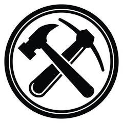 hammer   tools  construction  vector icon