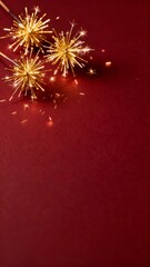 Bright golden sparkl