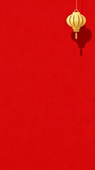 A golden paper lante