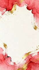 Elegant watercolor d