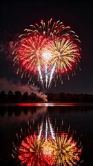 A vibrant display of