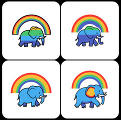 Cartoon envelope characters with wings and hearts,  Cute love mail mascots with smiling faces,  Playful letter characters for romance themes