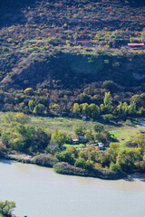 Pamoramic view from Jvari Monastery.