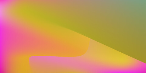 Bright abstract colourful vector background illustration featuring lines and hot yellow-orange gradient light waves